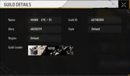 Badge 99's guild details (Image via Garena)